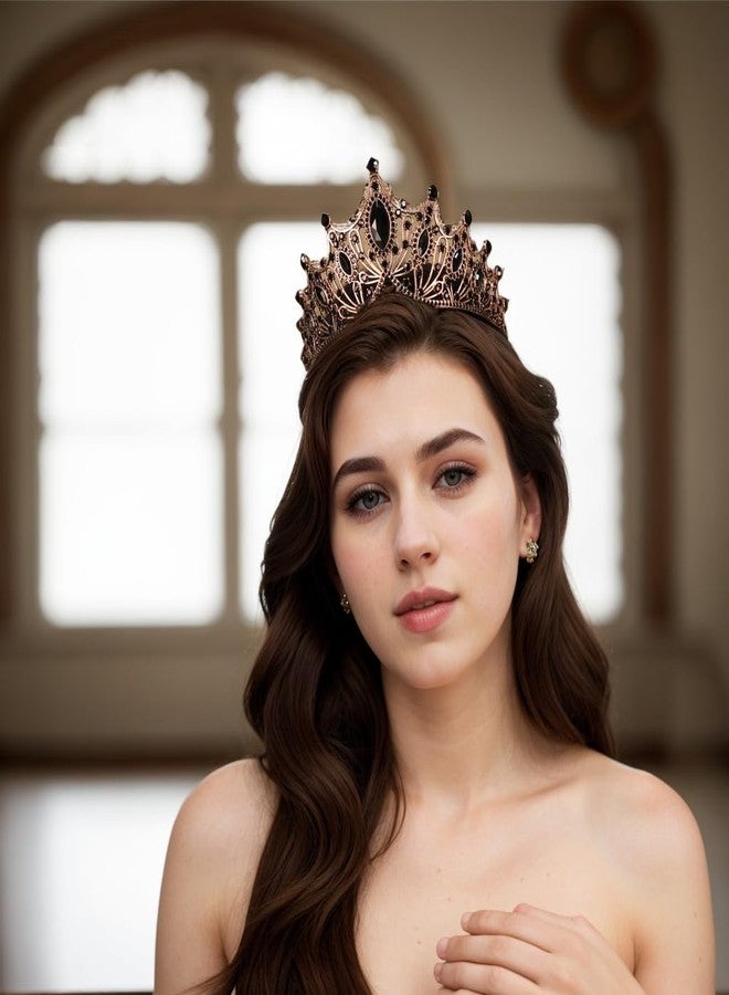 Rannyrena Rhinestone Crystal Tiara Crown for Women Silver Bridal Wedding Headband Elegant Princess Hair Accessories for Birthday Prom Quinceanera - Image 3